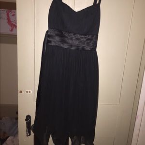 Short black dress